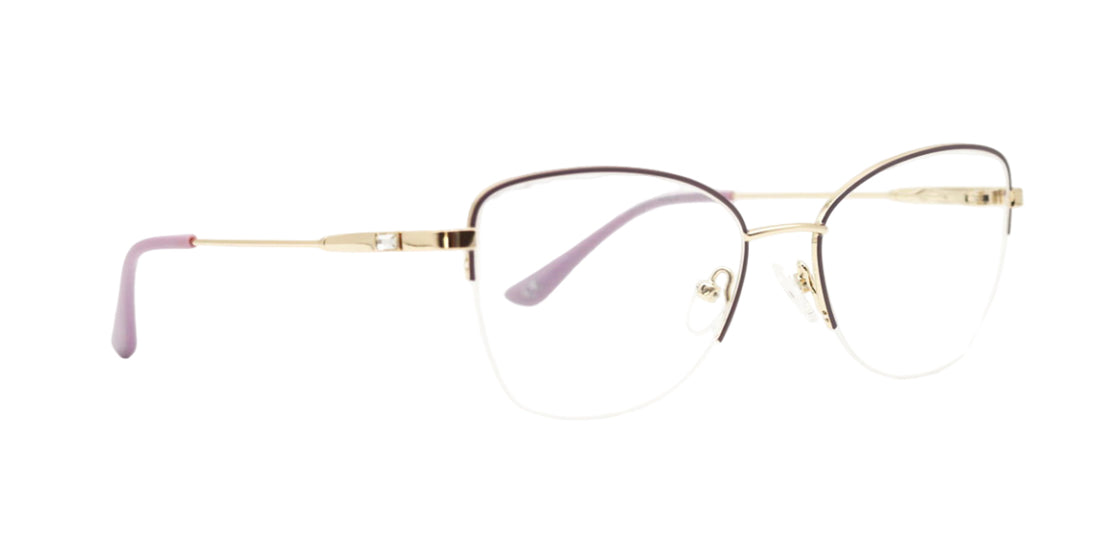 MX2178A-2 | Women | Shiny Brown | Metal Glasses