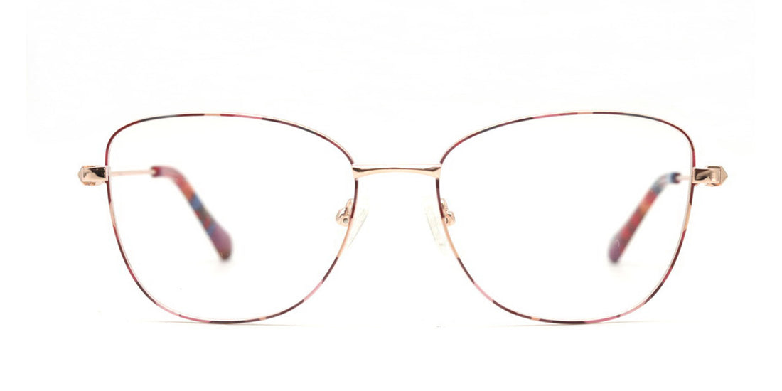 MX2179A-1 | Women | Shiny Red | Metal Glasses