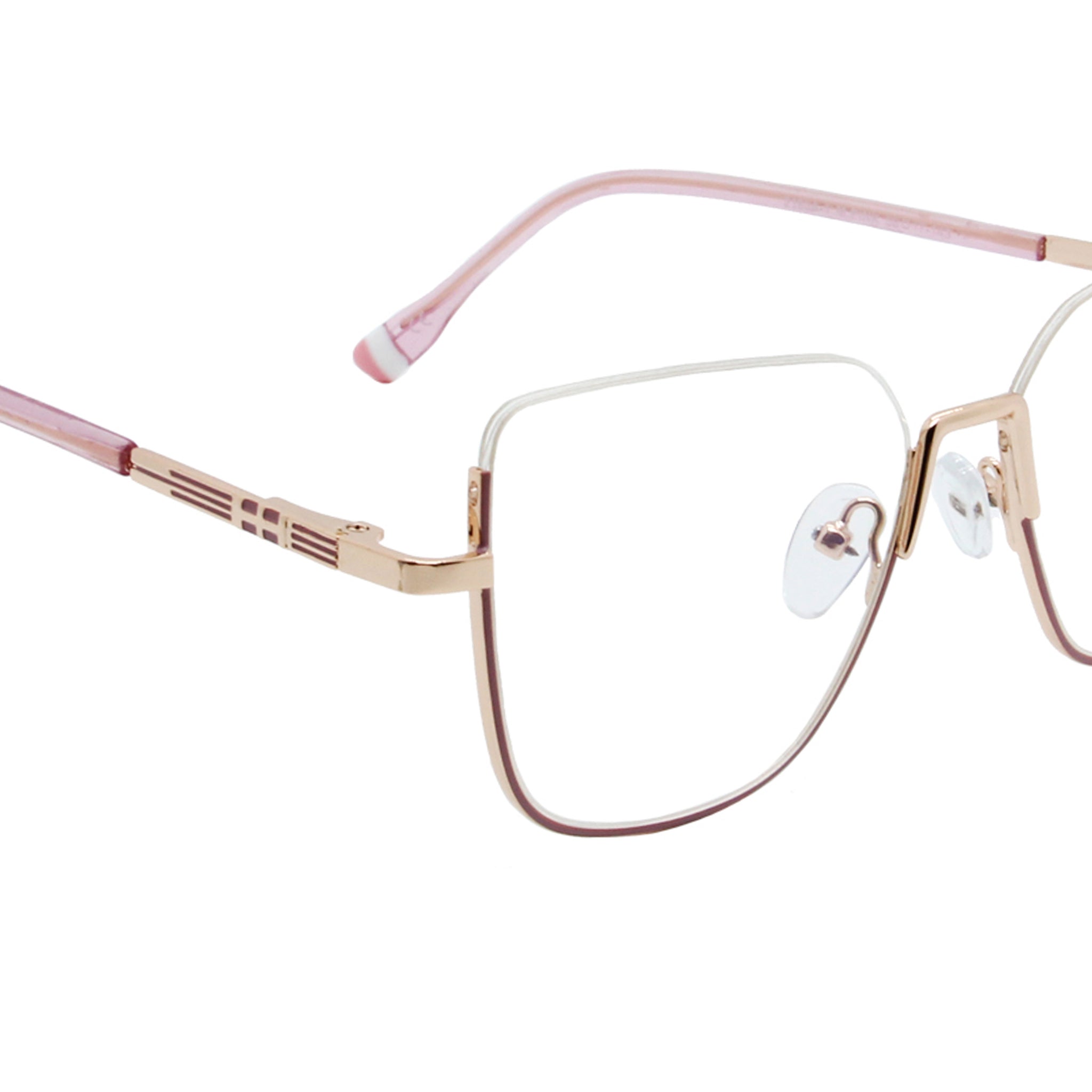 MX2183A-1 | Women | Matte Pink | Metal Glasses