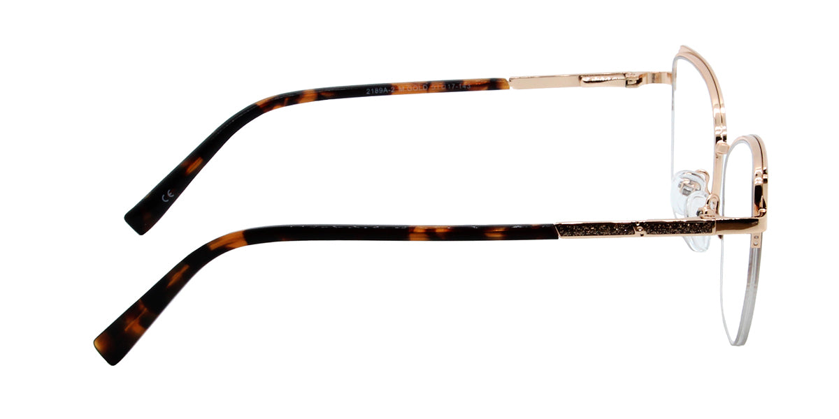 MX2189A-2 | Women | Matte Red | Metal Glasses