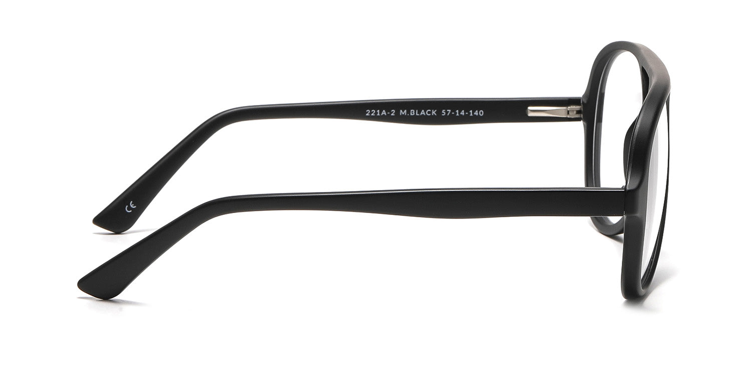 RA221A-2 | Unisex | Matte Black | CP Glasses