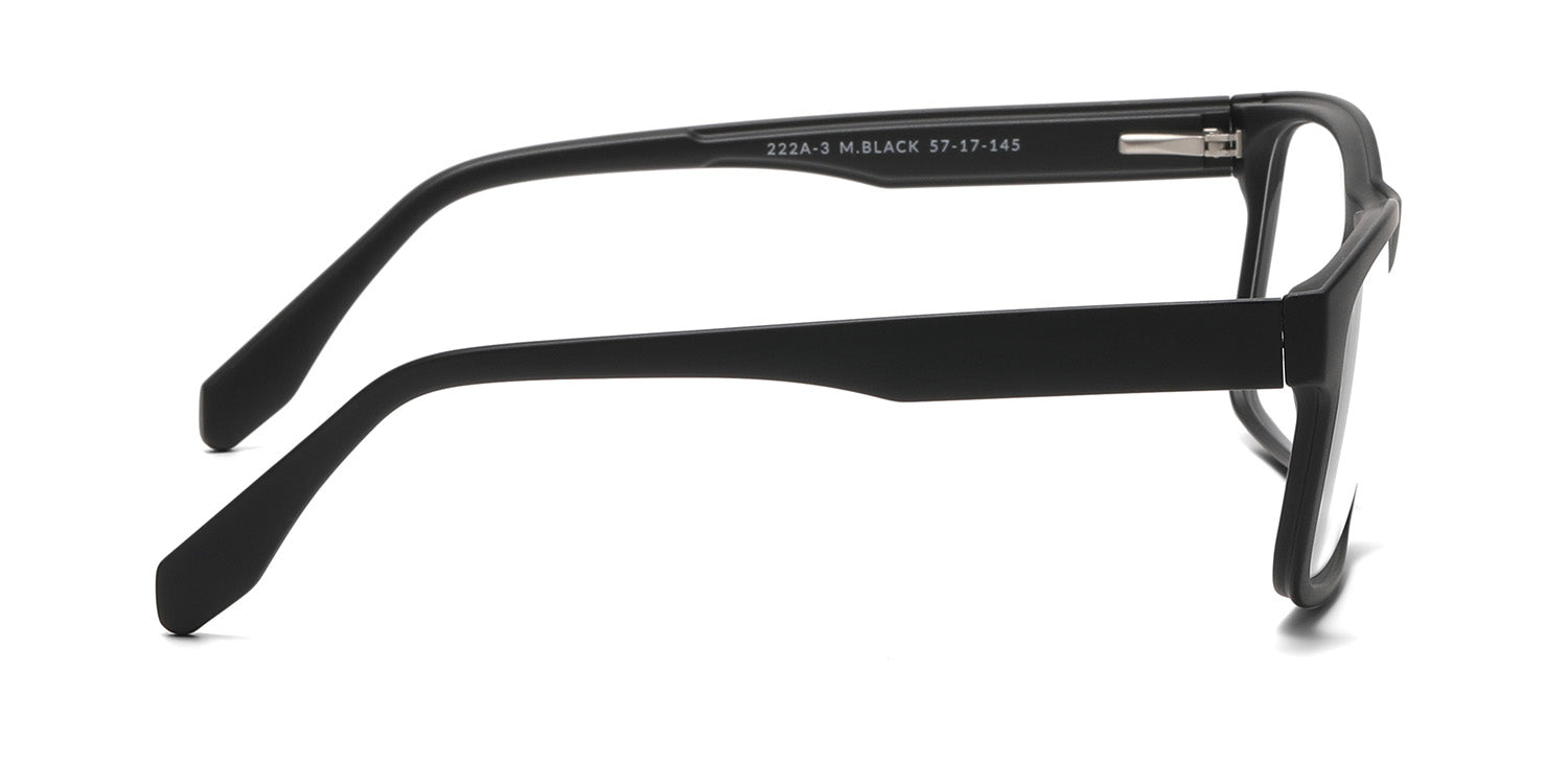 RA222A-3 | Men | Matte Black | CP Glasses