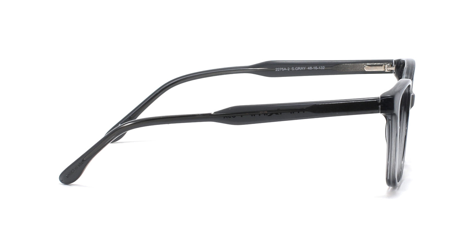 MX2275A-2 | Kids | Shiny Gray | Acetate Glasses