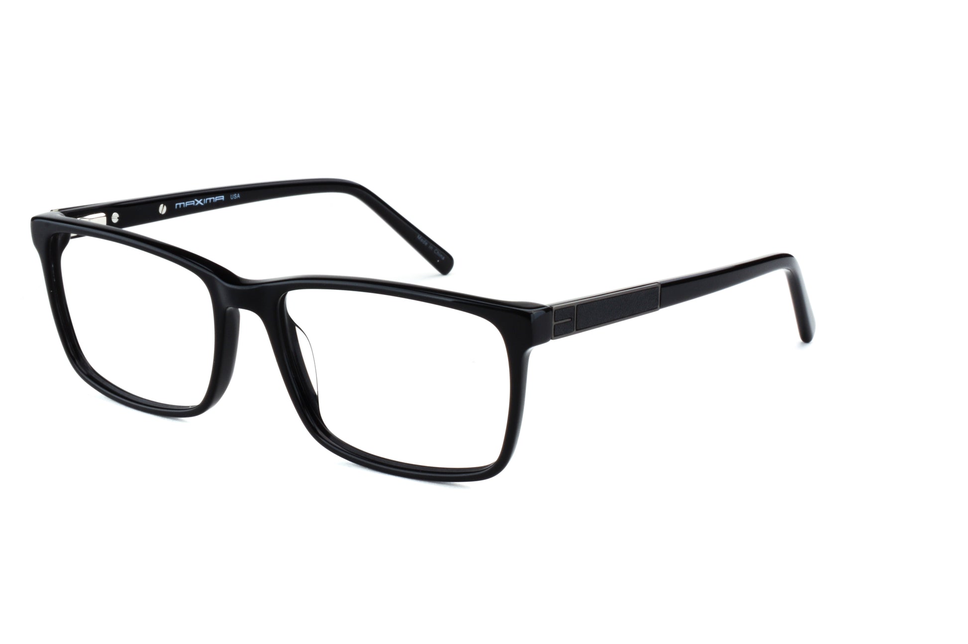 MX2082-1 | Men | Shiny Black | Acetate Glasses