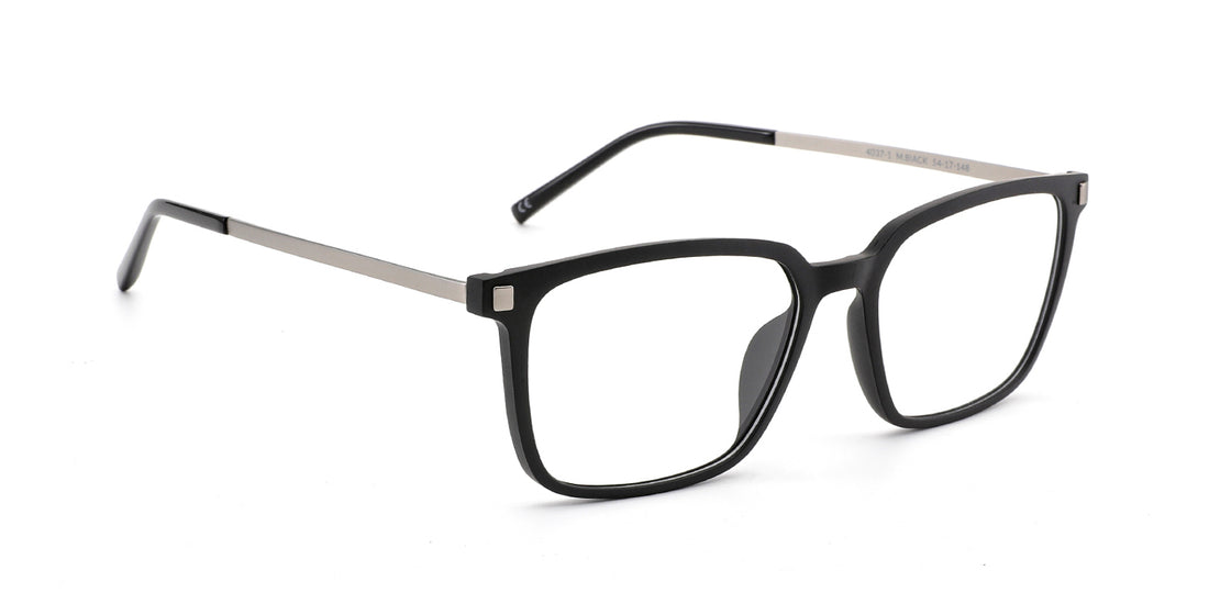 MX4037-1  | Men | Matte Black | Ultem/Titanium Glasses