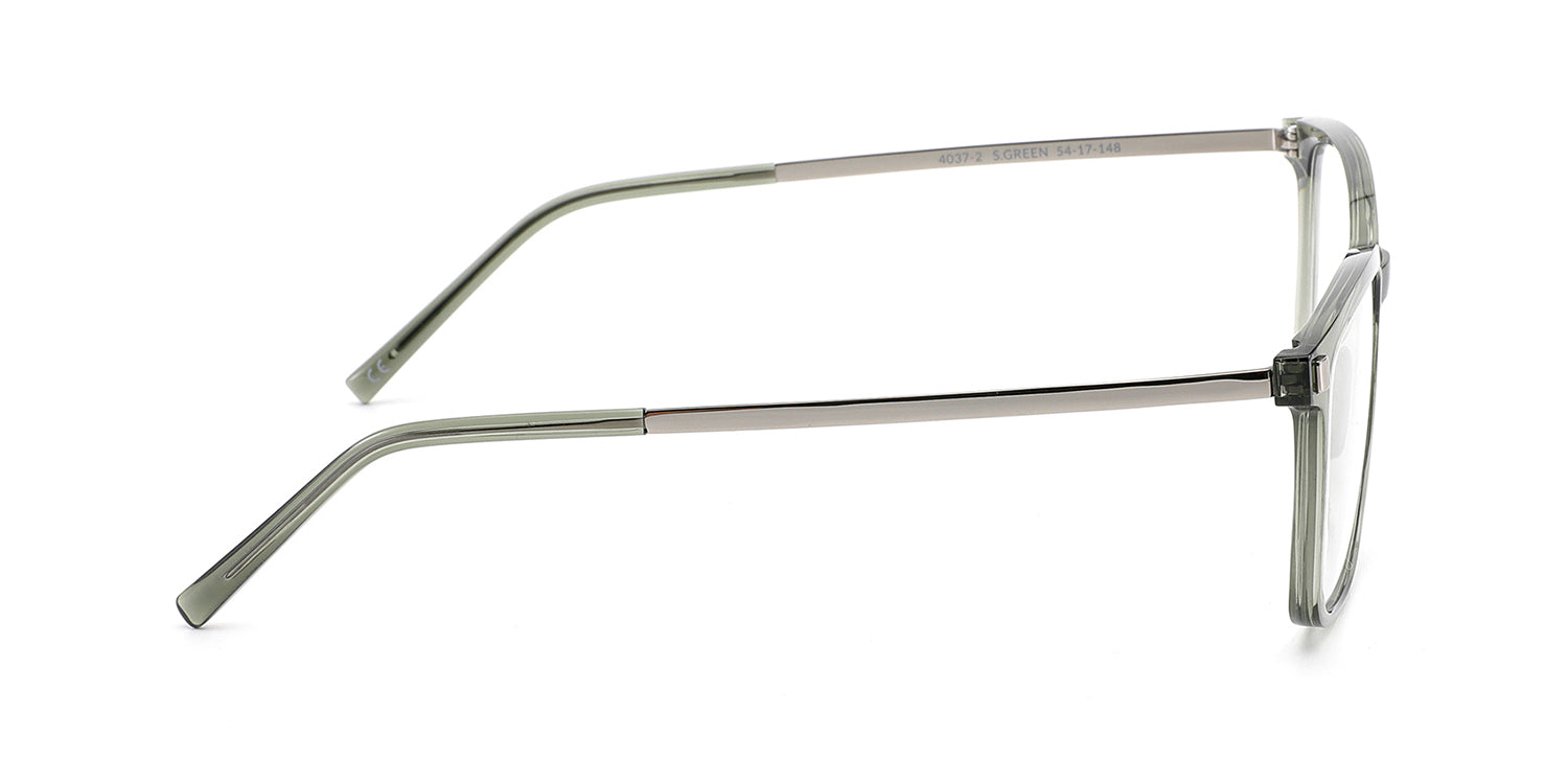 MX4037-2 | Men | Shiny Green | Ultem/Titanium Glasses