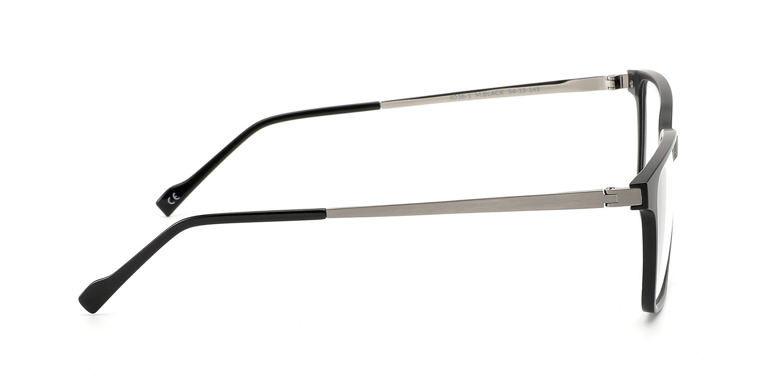 MX4038-1 | Men | Matte Black | Ultem/Titanium Glasses