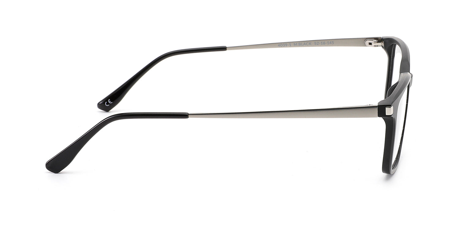 MX4039-1 | Men | Matte Black | Ultem/Titanium Glasses