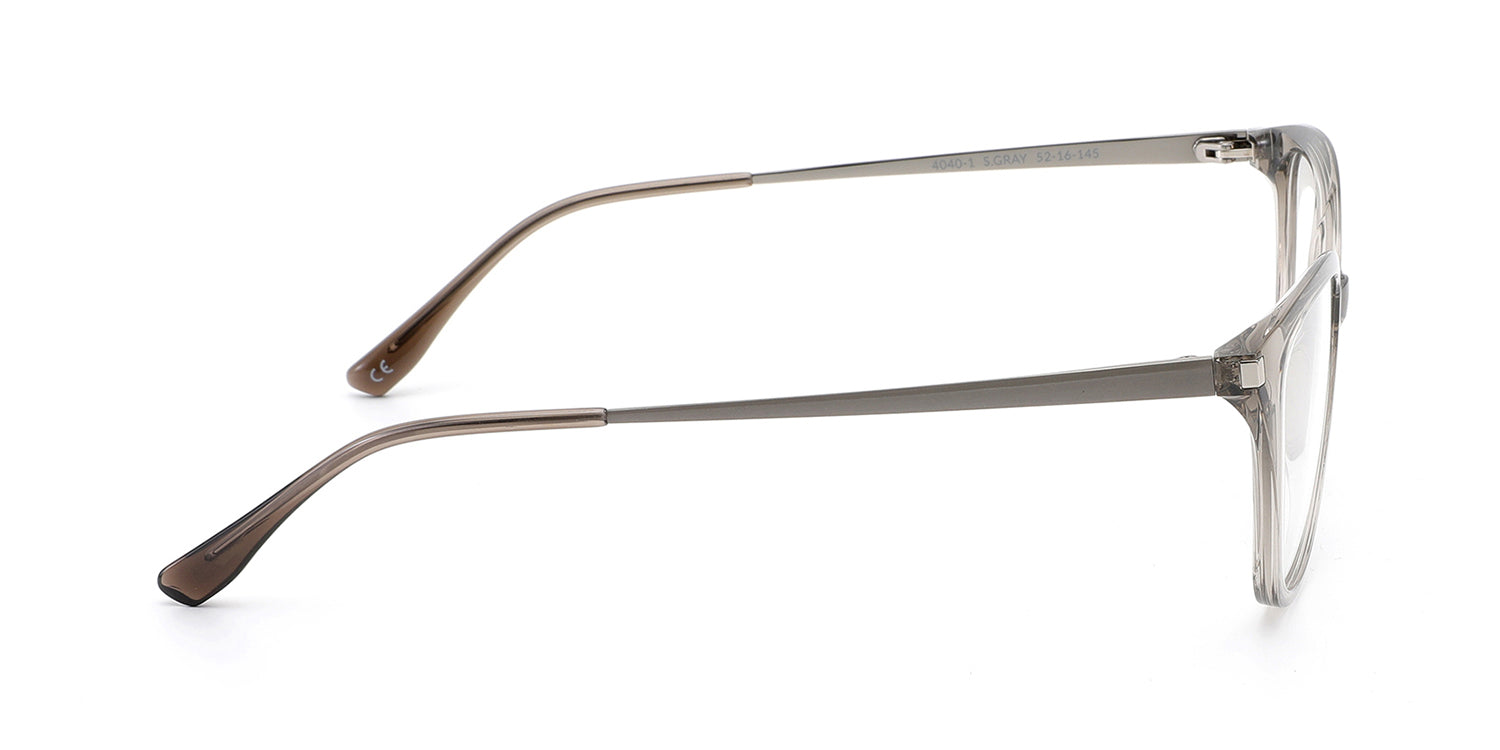 MX4040-1 | Women | Shiny Gray | Ultem/Titanium Glasses