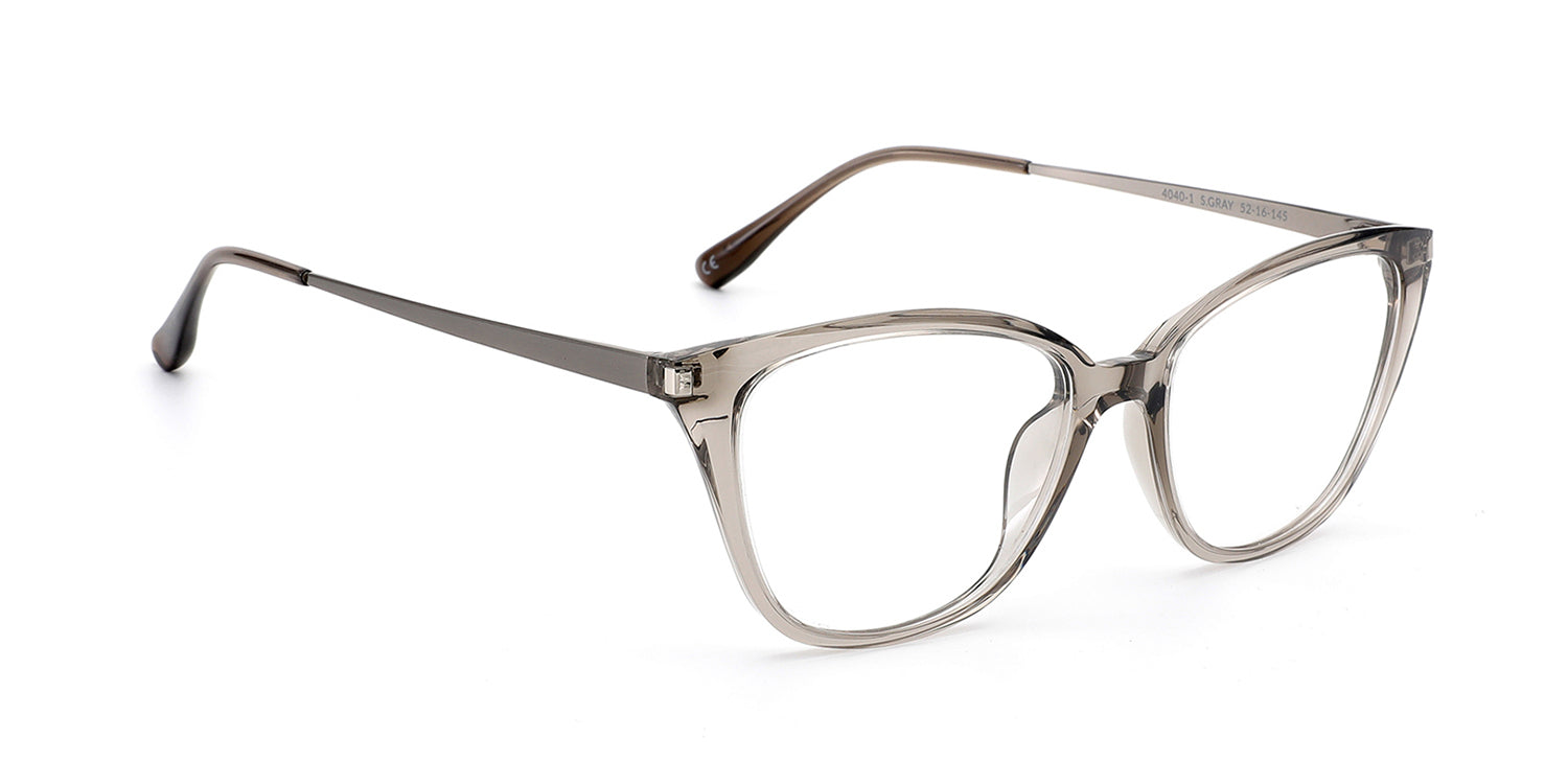 MX4040-1 | Women | Shiny Gray | Ultem/Titanium Glasses