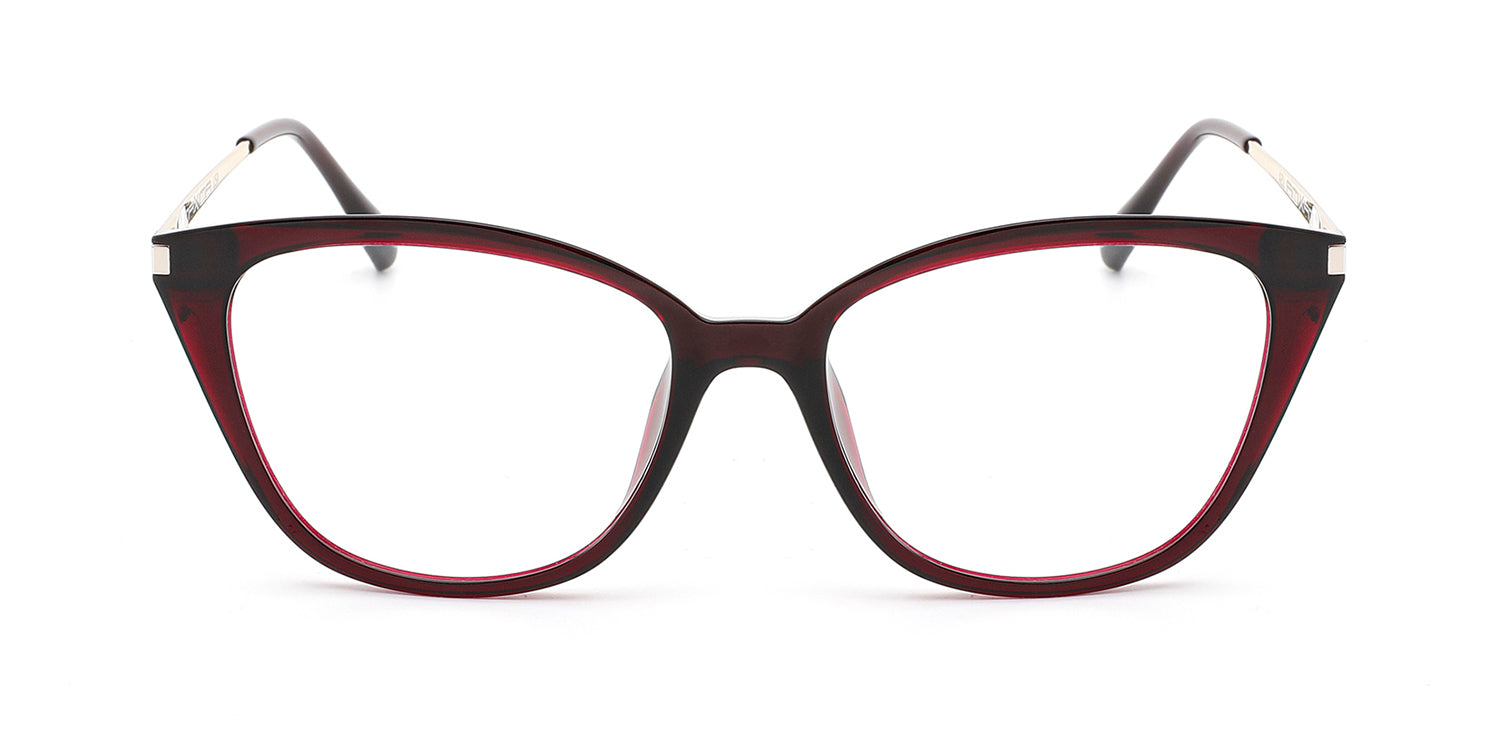 MX4040-2  | Women | Shiny Burgundy | Ultem/Titanium Glasses