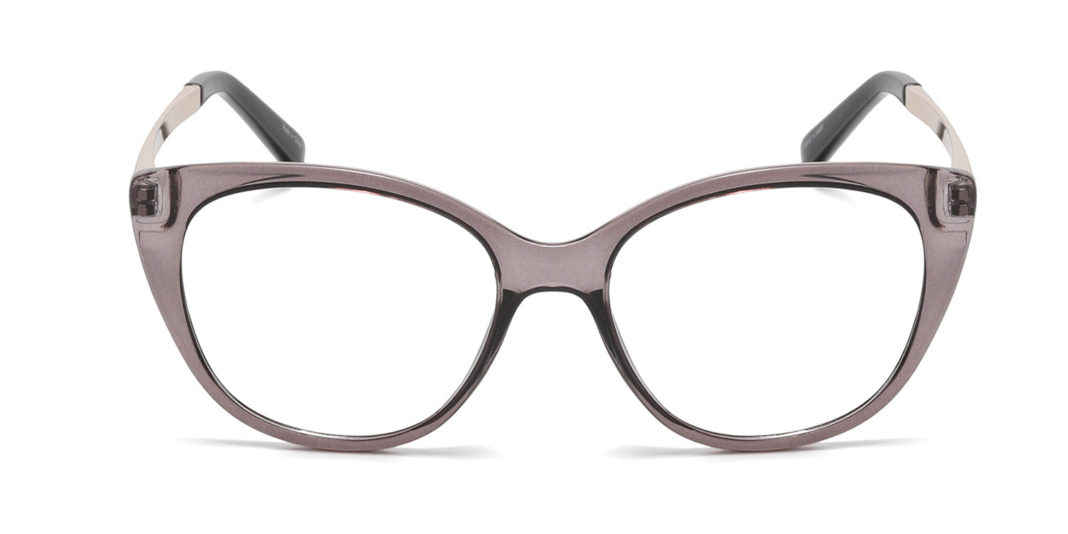 RA577-1 | Women | Shiny Gray | TR-90 Glasses