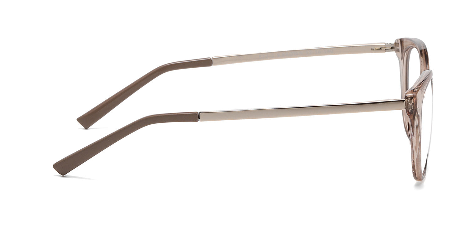 RA577-2 | Women | Shiny Brown | TR-90 Glasses