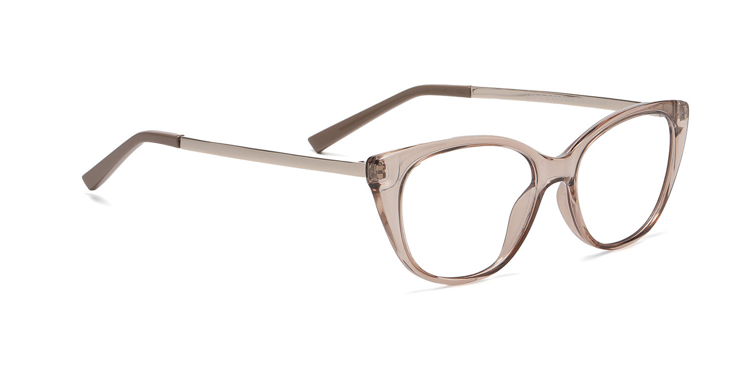 RA577-2 | Women | Shiny Brown | TR-90 Glasses