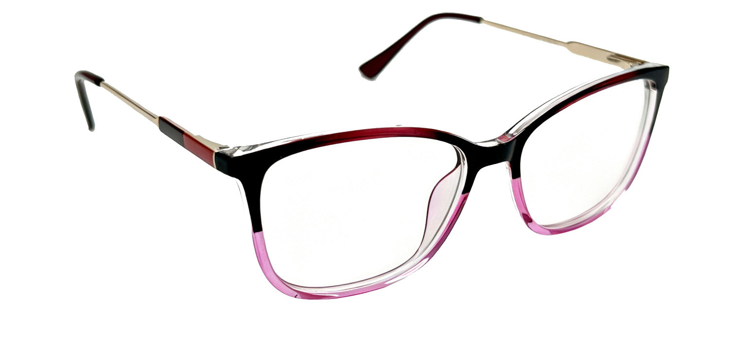 RA581-1 | Women | Shiny Red | TR-90 Glasses
