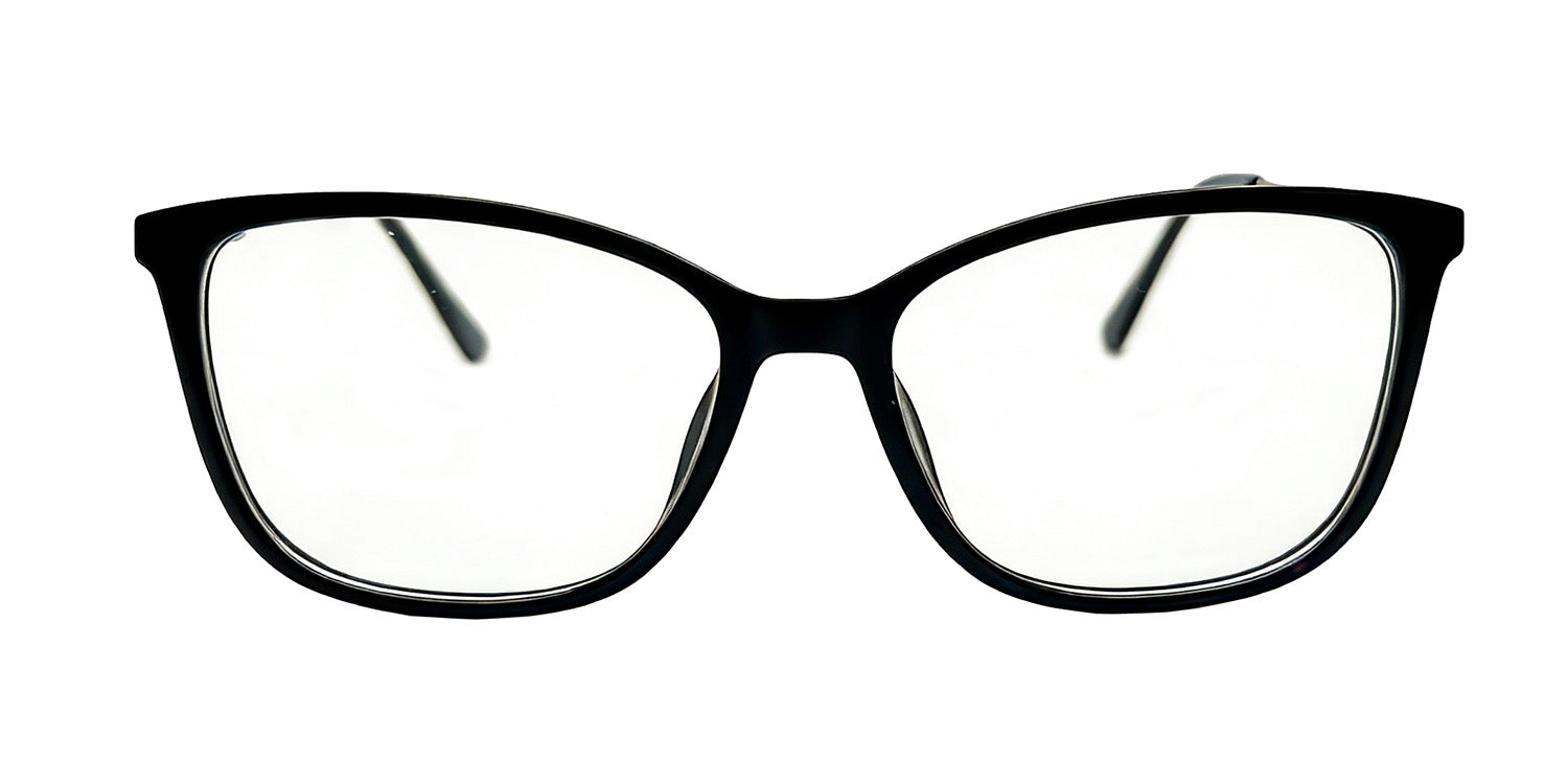 RA581-2 | Women | Shiny Black | TR-90 Glasses