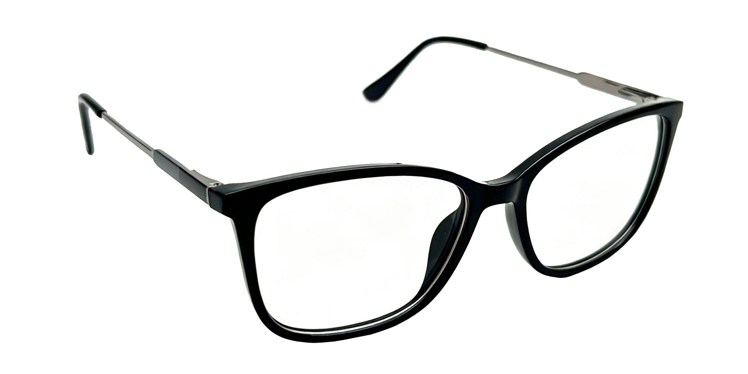 RA581-2 | Women | Shiny Black | TR-90 Glasses
