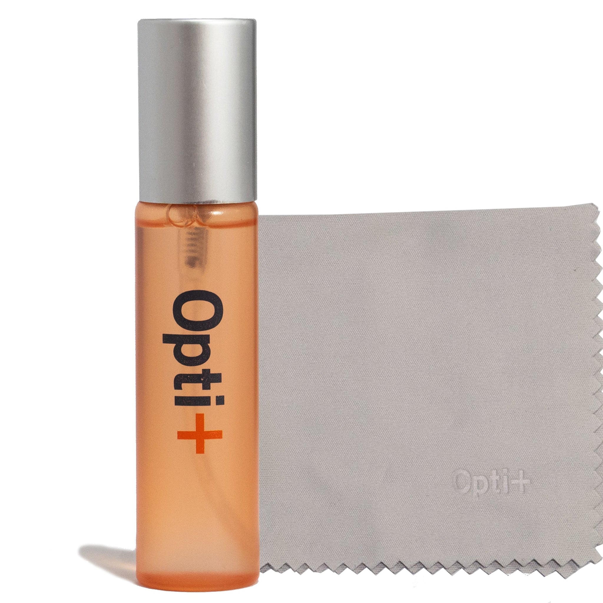 OPC-8607-1 | Lens Cleaner Spray & Microfiber | Orange