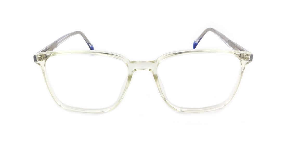 Maxima Men Shiny Crystal Square Acetate Glasses