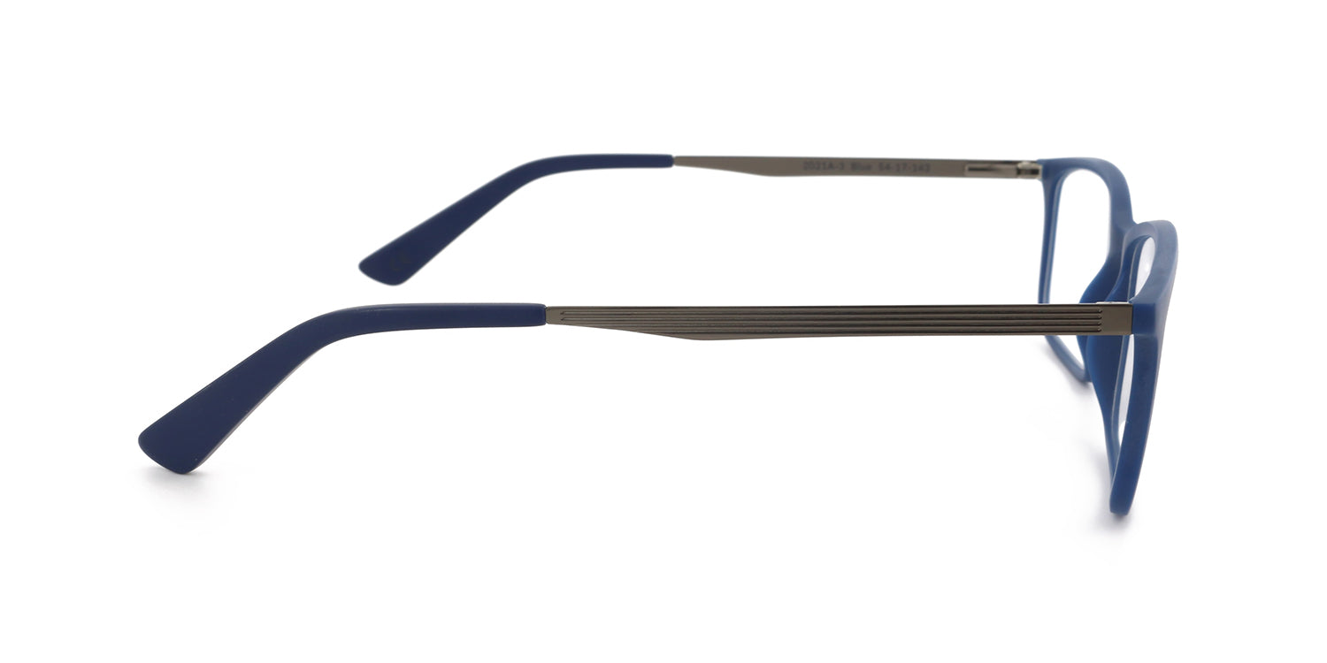 MX2021A-3 | Men | Matte Blue | Acetate Glasses