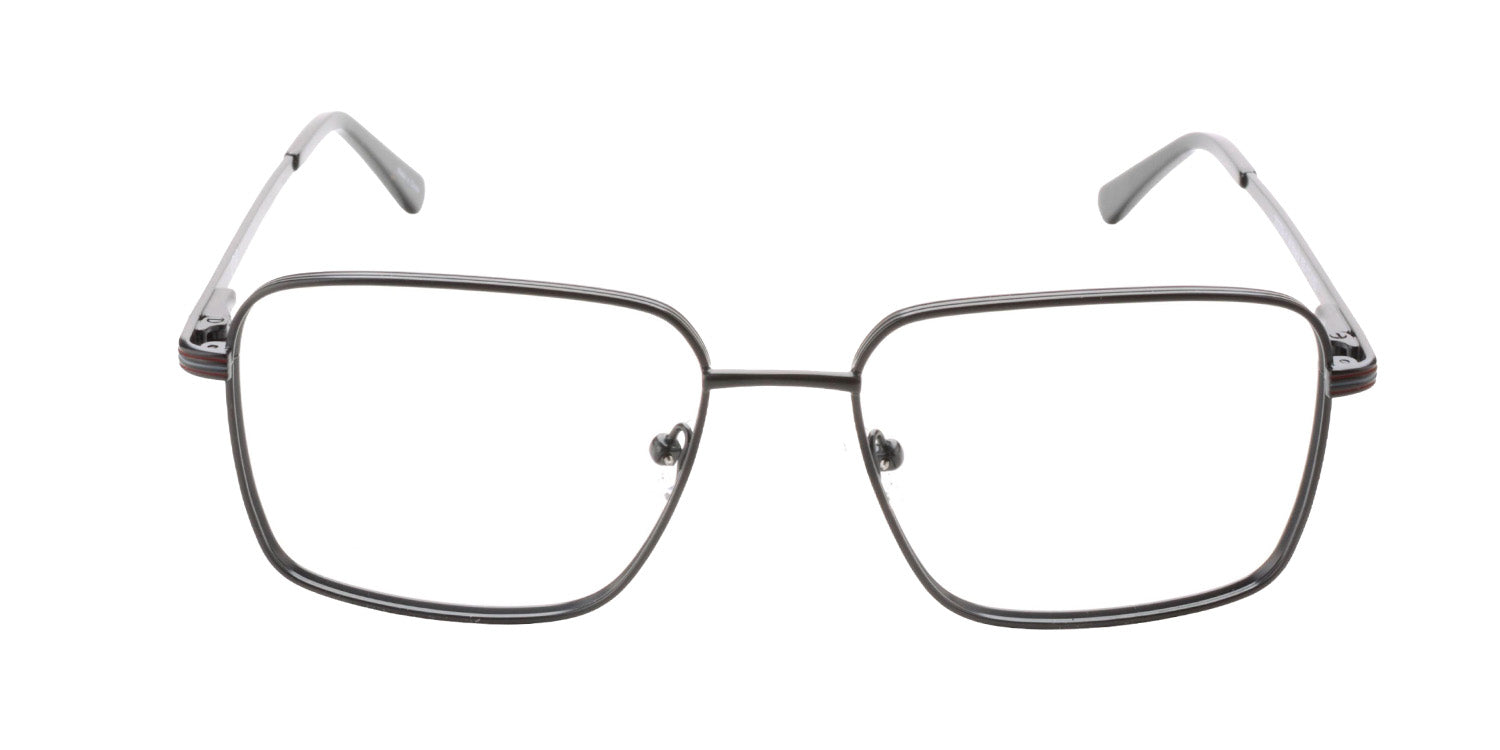 MX2037A-1 | Men | Shiny Black | Metal Glasses