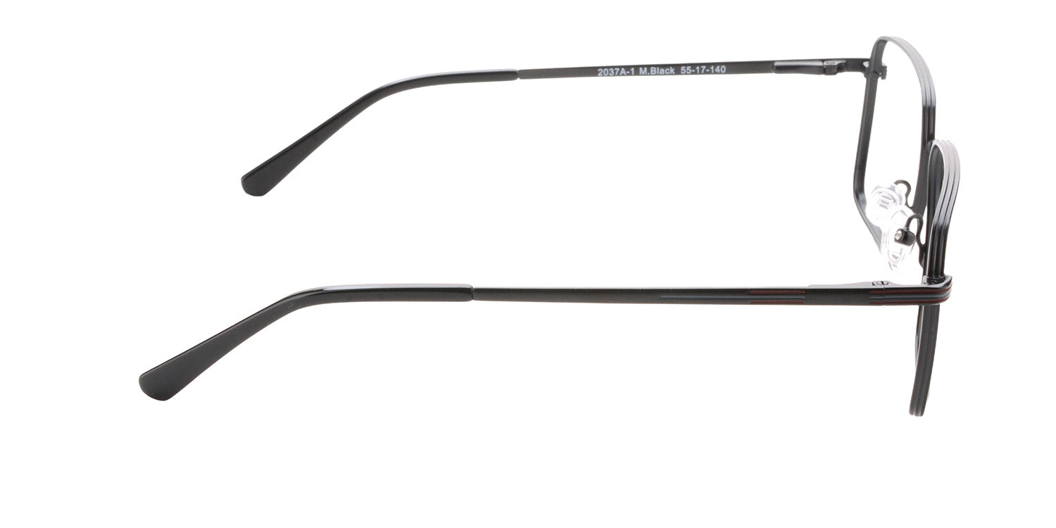 MX2037A-1 | Men | Shiny Black | Metal Glasses
