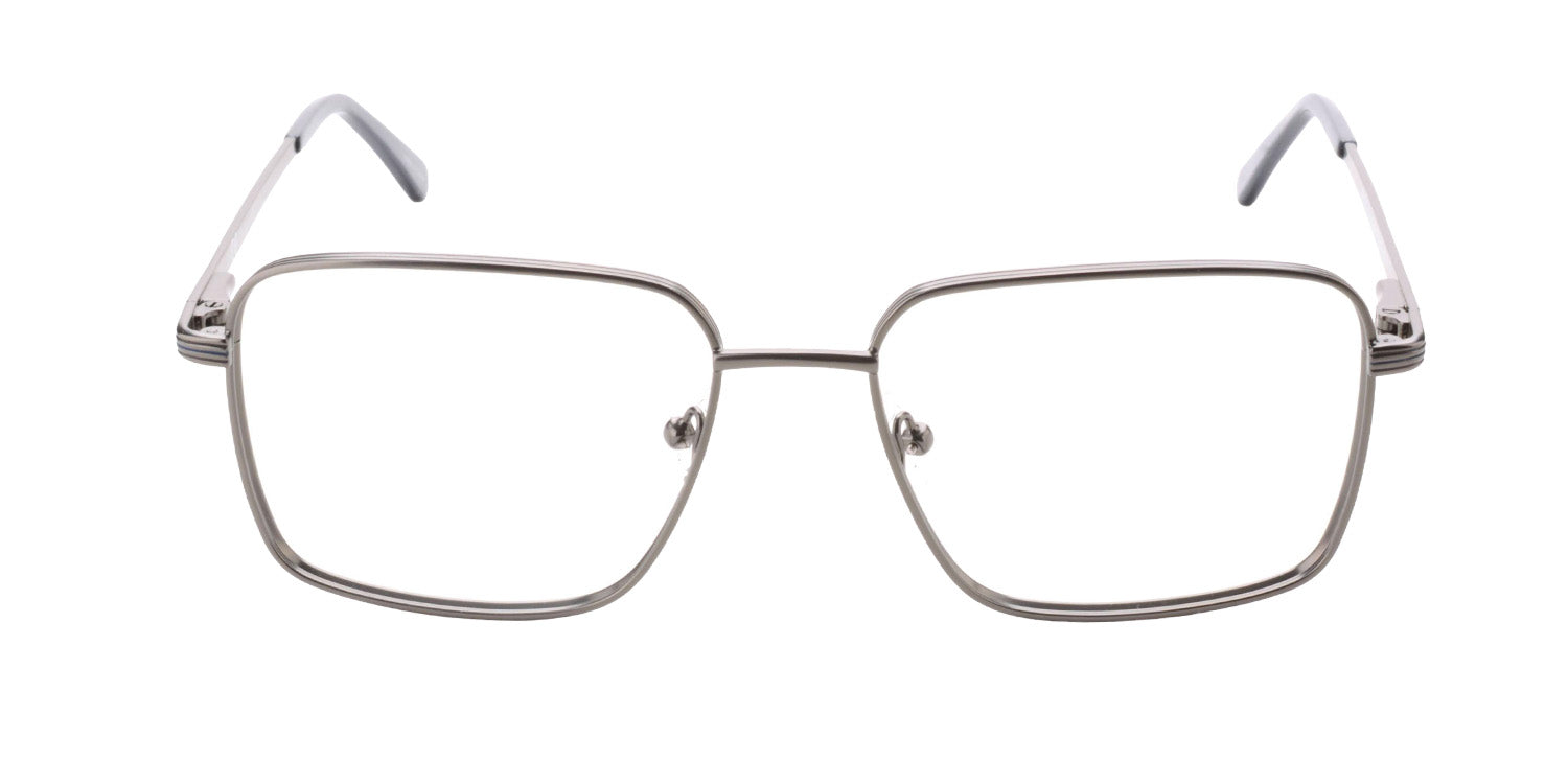 MX2037A-2 | Men | Shiny Gun | Metal Glasses