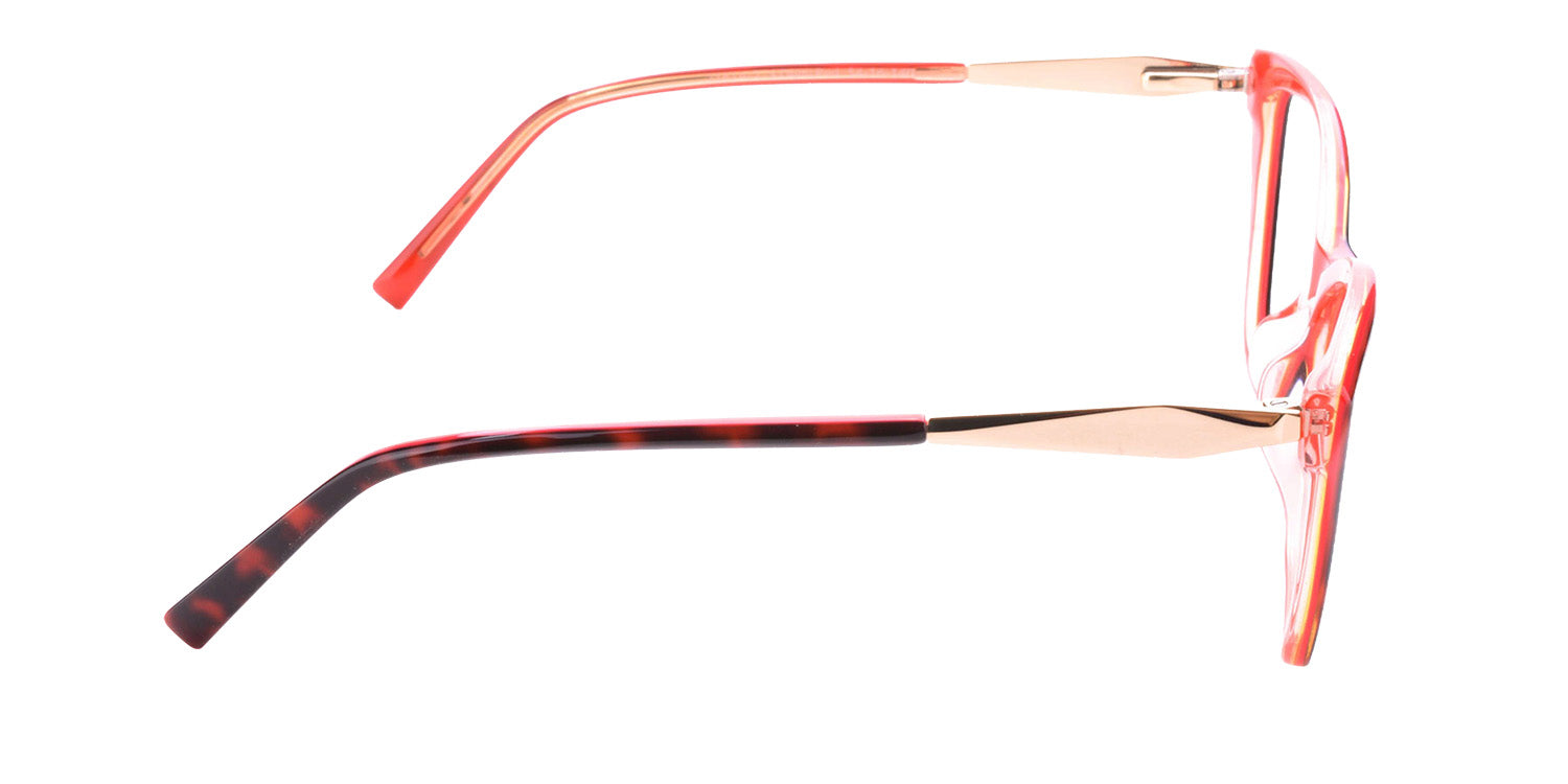 MX2181A-2 | Women | Shiny Demi Red | Acetate Glasses