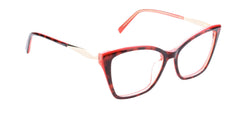 MX2181A-2 | Women | Shiny Demi Red | Acetate Glasses
