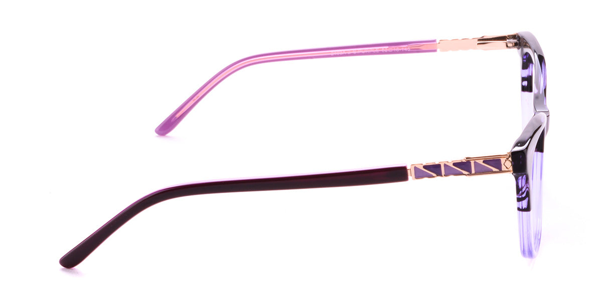 MX2193A-2 | Women | Shiny Purple | Acetate Glasses