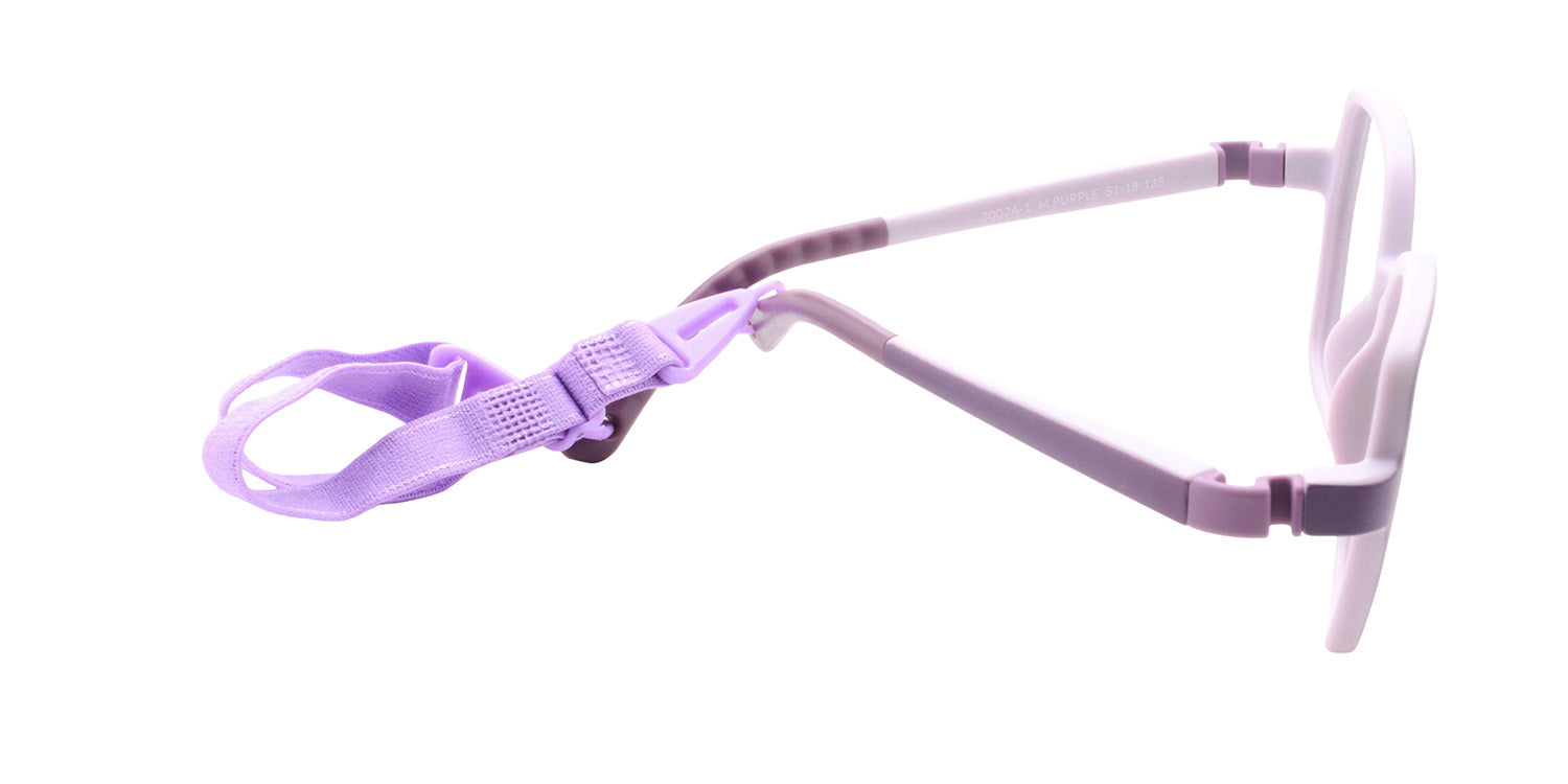 MX3002A-1 | Kids | Matte Purple | TR-90 Glasses