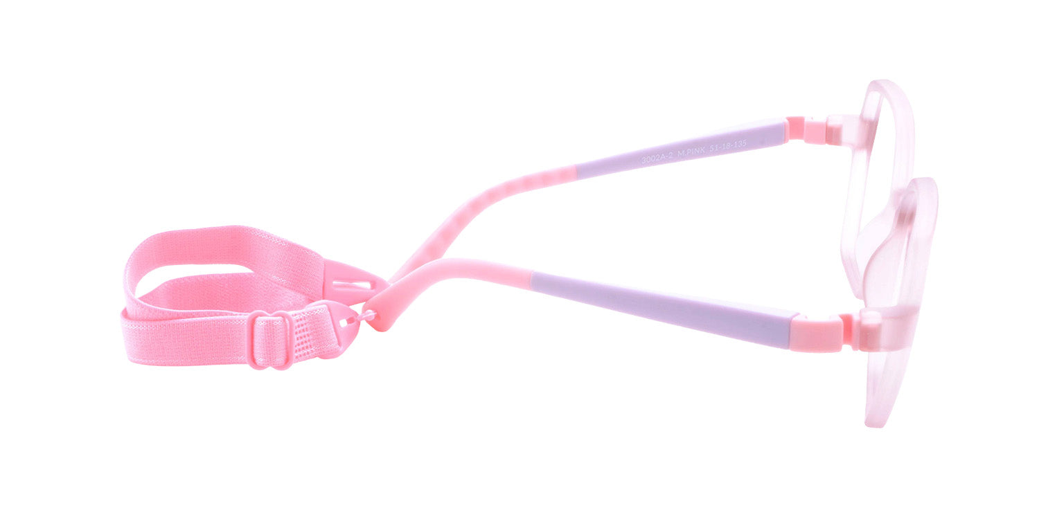 MX3002A-2 | Kids | Matte Pink | TR-90 Glasses