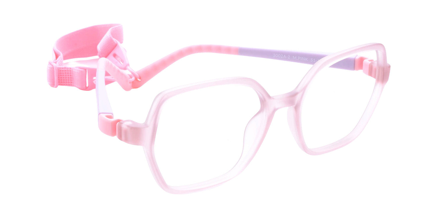MX3002A-2 | Kids | Matte Pink | TR-90 Glasses