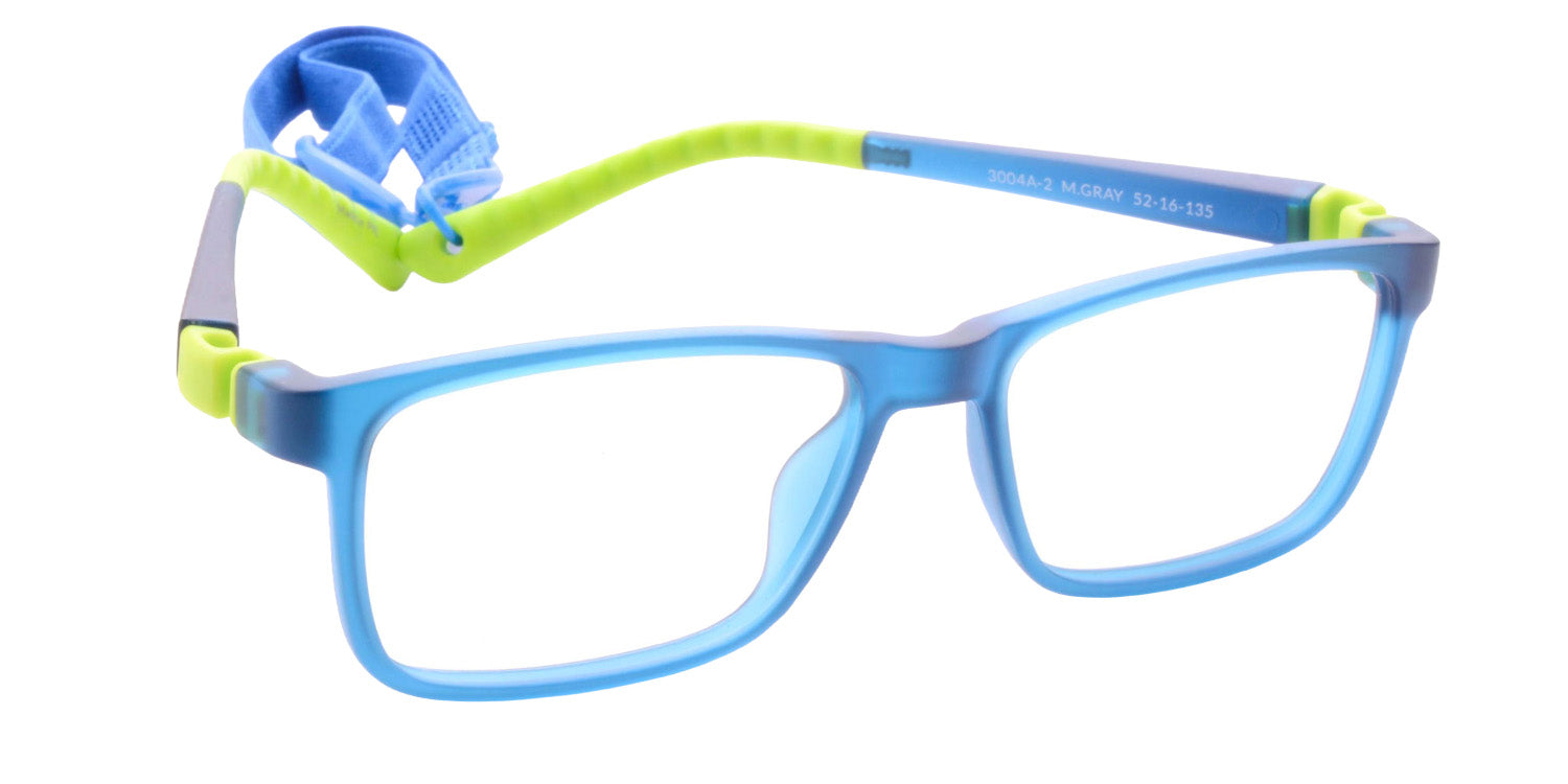 MX3004A-2 | Kids | Matte Gray | TR-90 Glasses