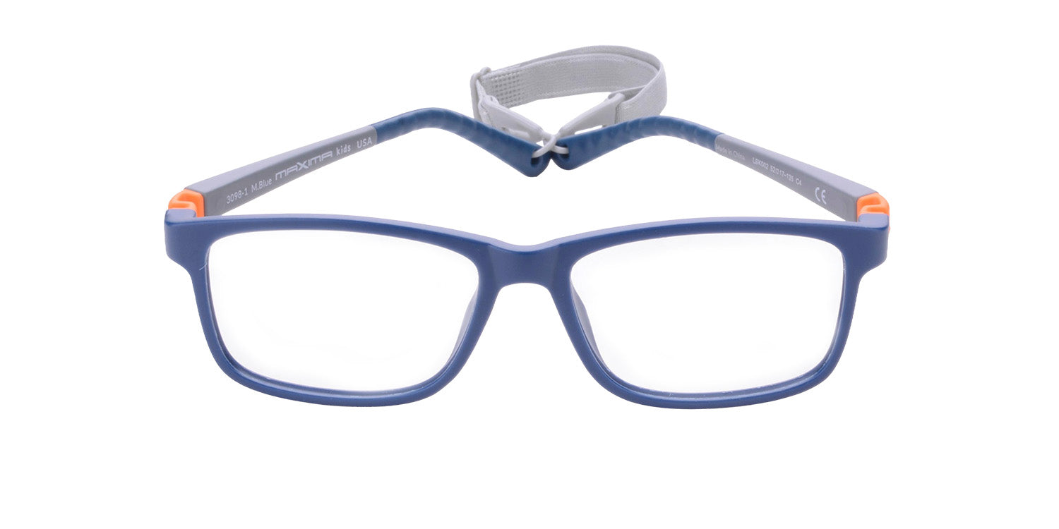 MX3098-1 | Kids | Matte Blue | TR-90 Glasses