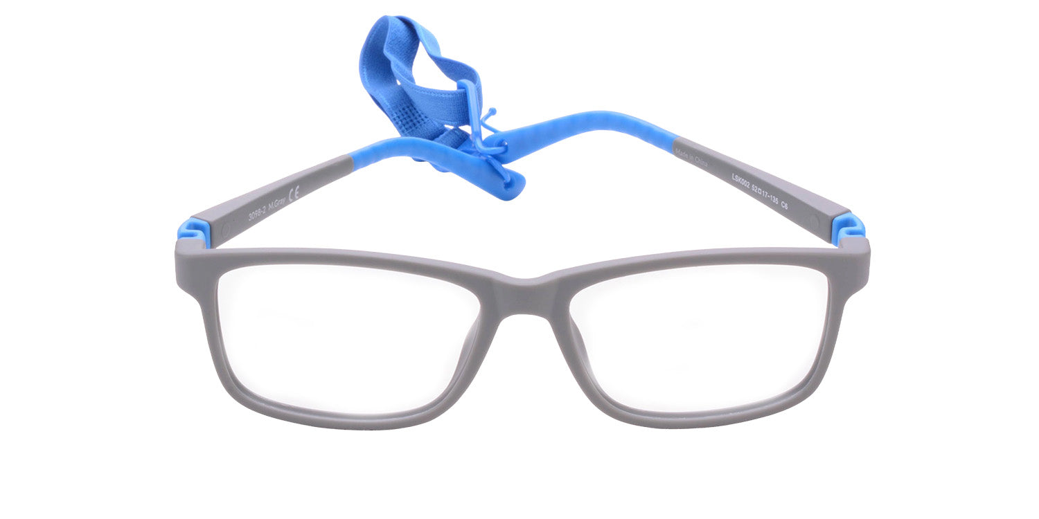 MX3098-2 | Kids | Matte Gray | TR-90 Glasses