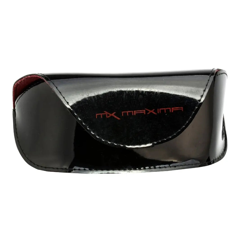 MXC-1017-2 | Soft Shell Sunglasses Case | Black & Red | Maxima Pop Material