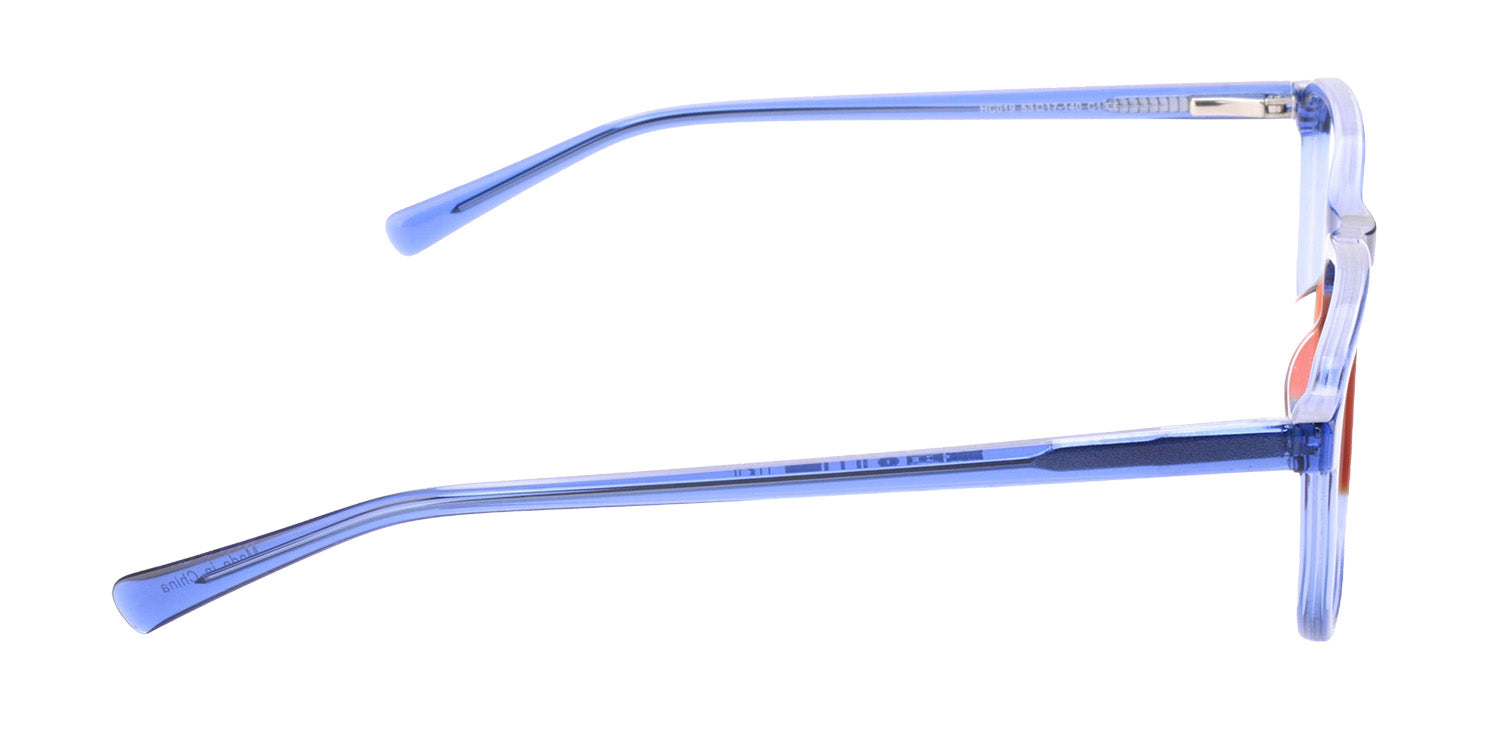 MXHC019-1 | Men | Shiny Blue | Acetate Glasses