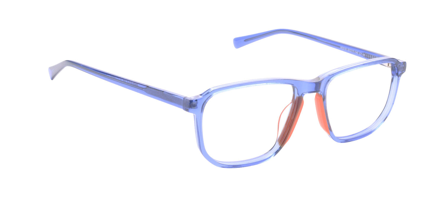 MXHC019-1 | Men | Shiny Blue | Acetate Glasses
