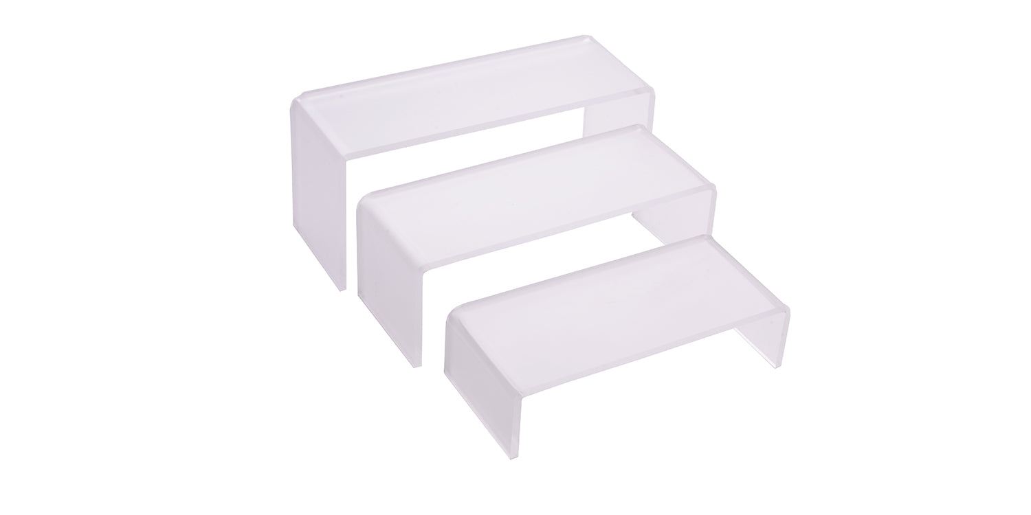 OPD-8002-2 | Frosted Rack Display 3PCS Set