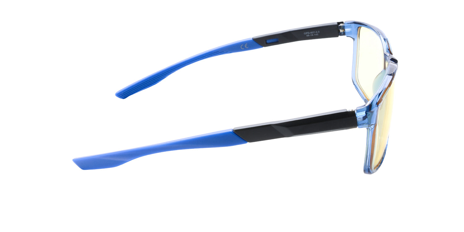 OPG-607-3-3 | Gaming Glasses | Blue Light Block | Yellow Lenses