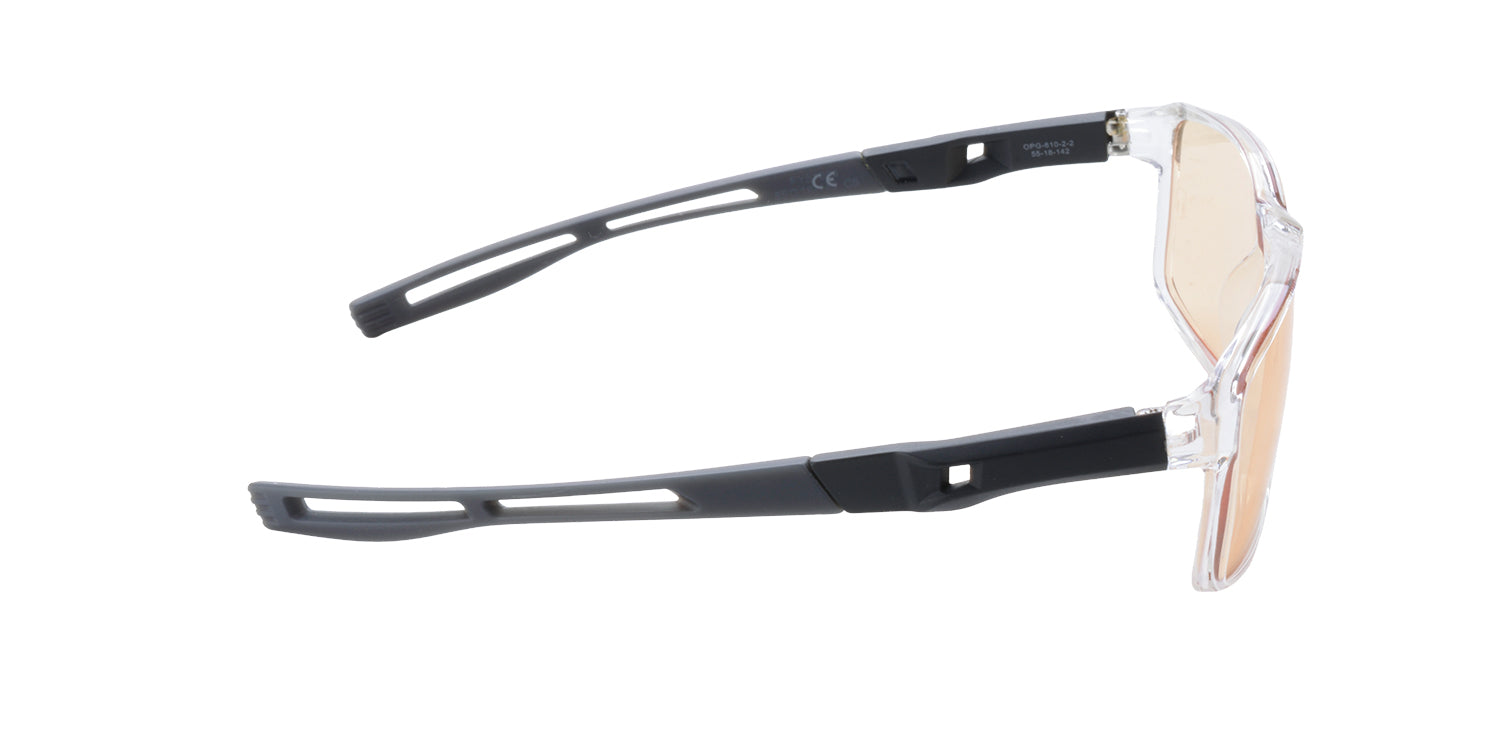 OPG-610-2-2 | Gaming Glasses | Blue Light Block | Amber Lenses