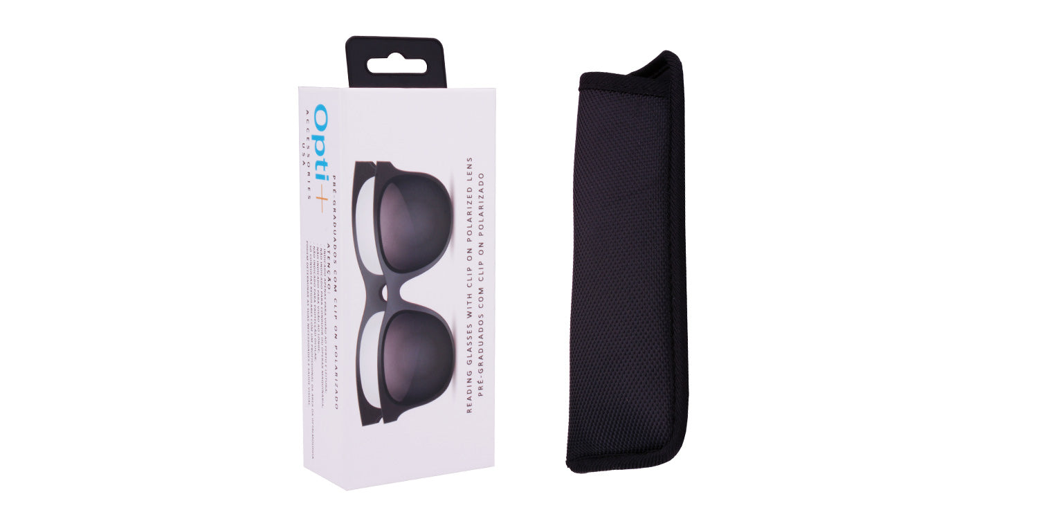 OPR-7-1-250 | Clip-On Reading Glasses | +2.50 | Black