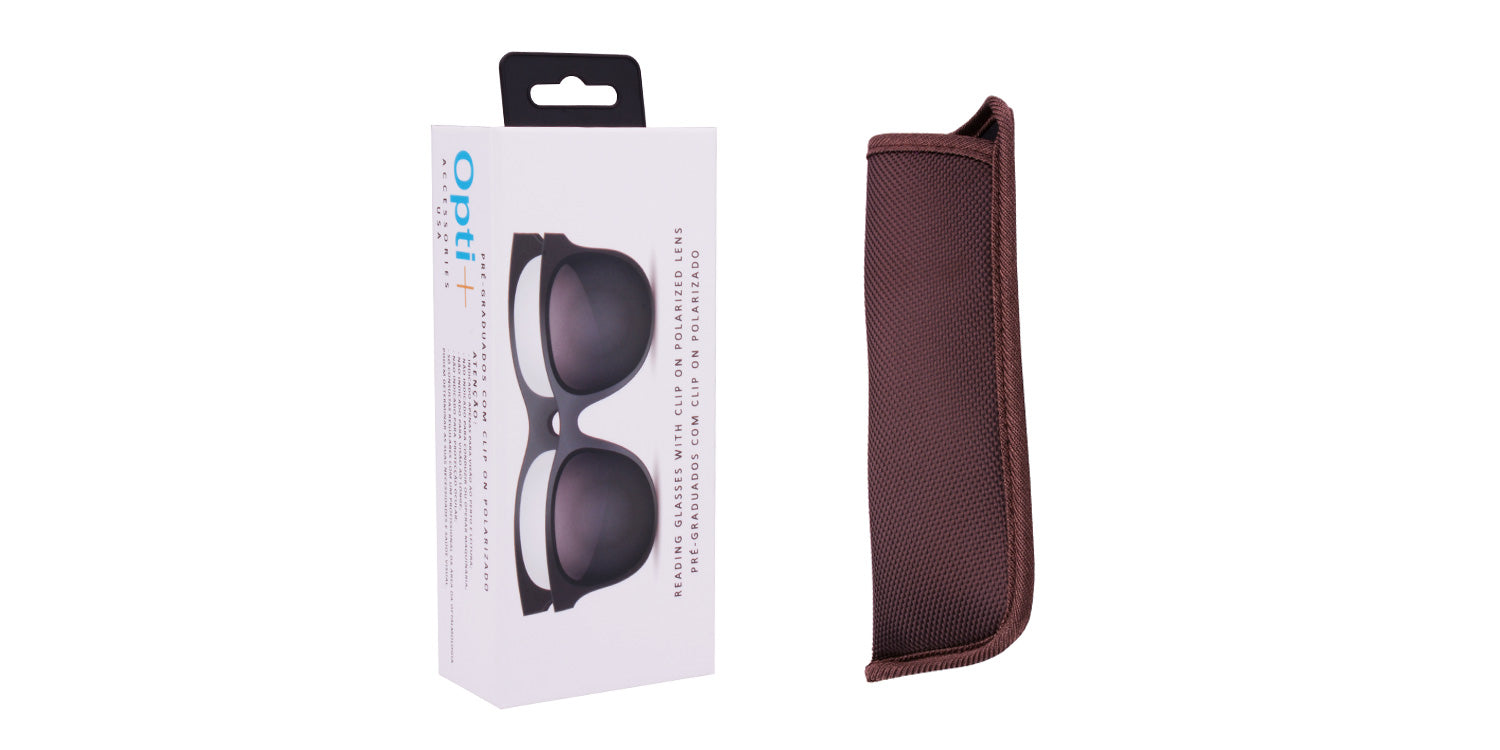 OPR-7-2-250 | Clip-On Reading Glasses | +2.50 | Brown