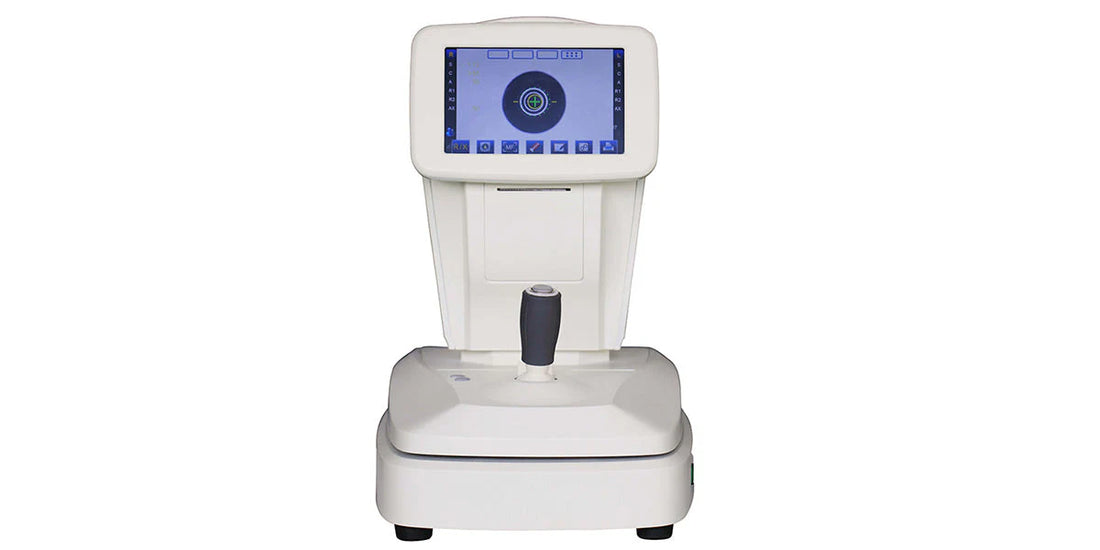 Auto Refractometer / Keratometer ARK9600 on a white background
