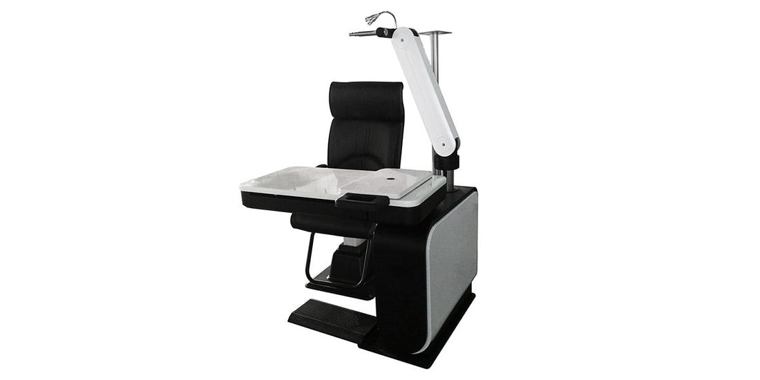 Automatic Ophthalmic Unit on a white background