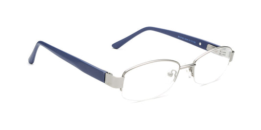 Versatile eyeglasses on a white background