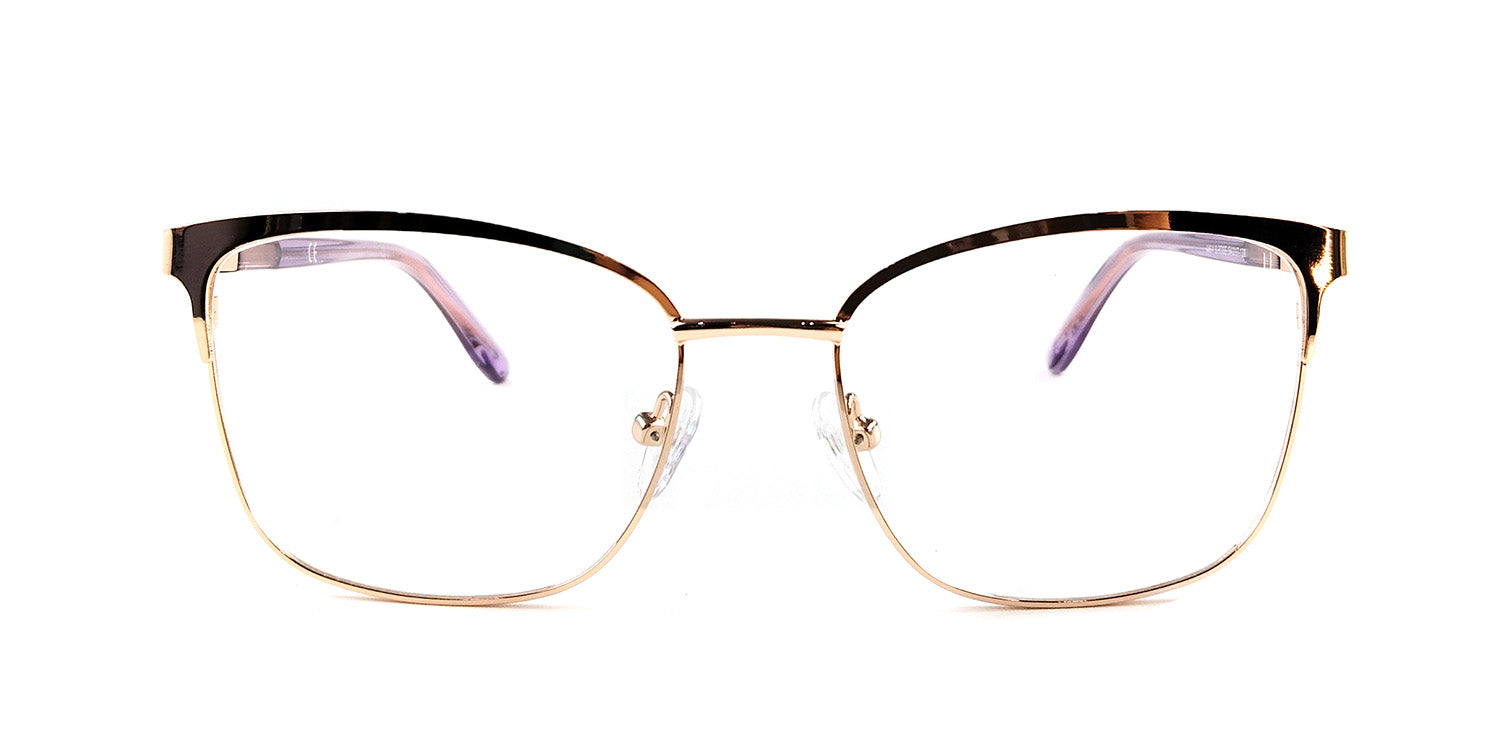 RA446-1N  | Women | Shiny Rose | Metal Glasses