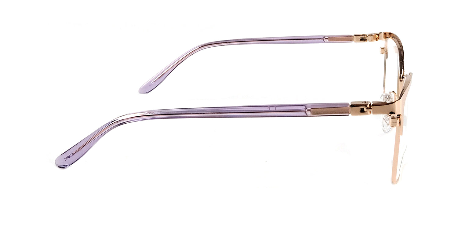 RA446-1N  | Women | Shiny Rose | Metal Glasses