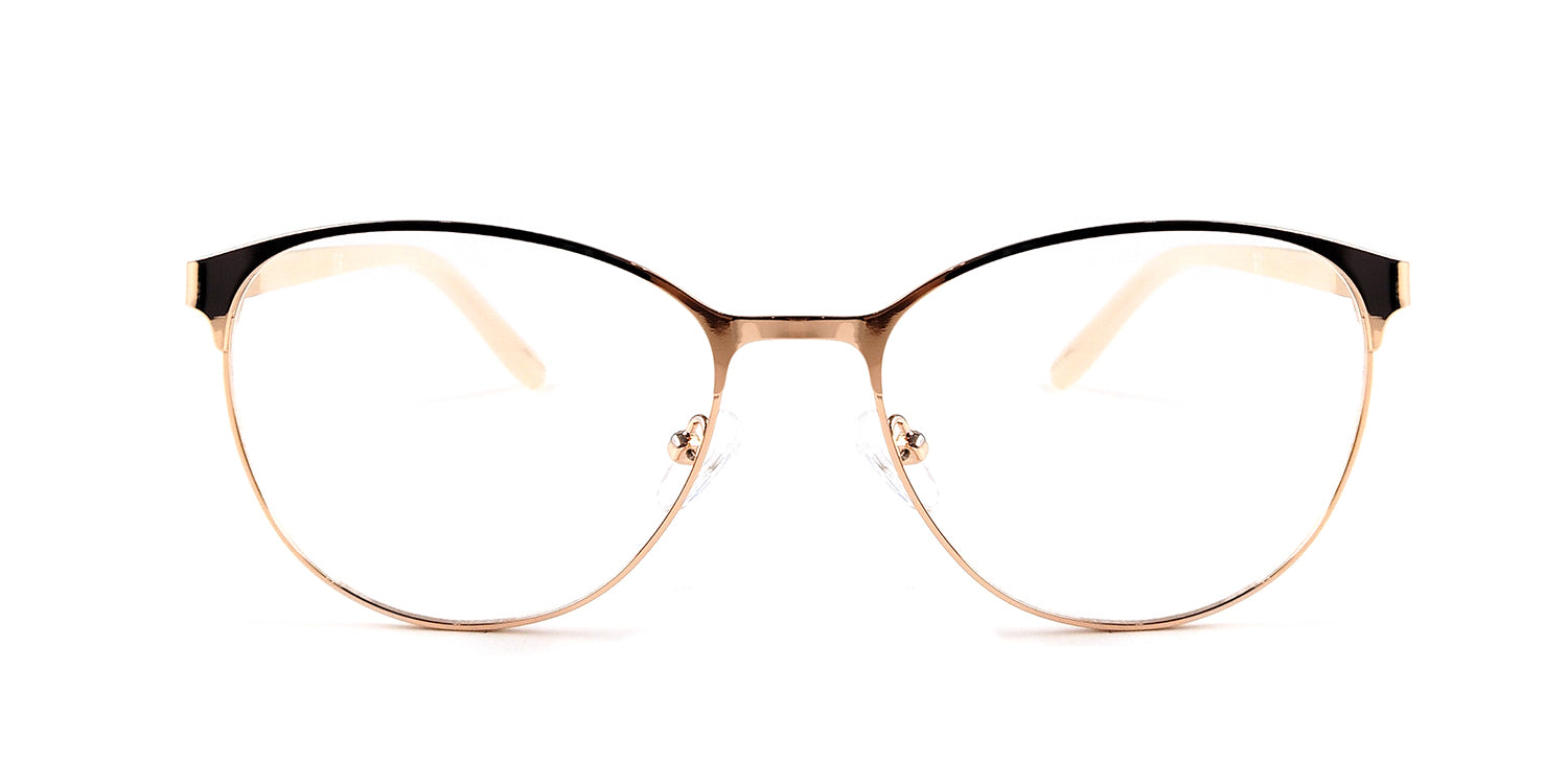 RA448-1 | Women | Shiny Rose | Metal Glasses